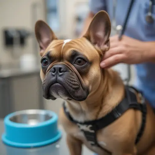 The French Bulldog loyal and loving dog, showcasing its affectionate personality.