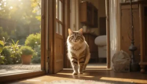 transition an outdoor cat to indoor