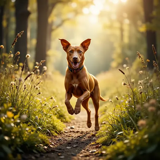 Tick-Resistant Dog Breeds: The Complete Guide 3 Short-coated Vizsla in tick habitat for Tick-Resistant Dog Breeds high risk