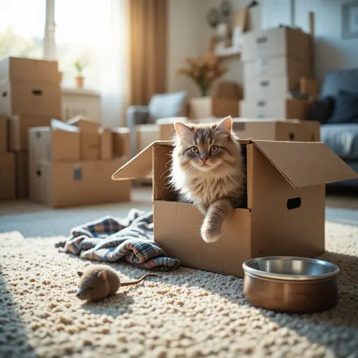 Pet Behavior Change Causes: A Complete Guide 3 Ragdoll cat adjusting to a new home for pet behavior change causes