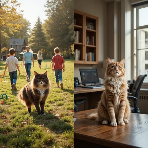 The Smartest Cat Breeds: A Complete Guide 3 Maine Coon vs Scottish Fold lifestyle matching for choosing smart cat breeds