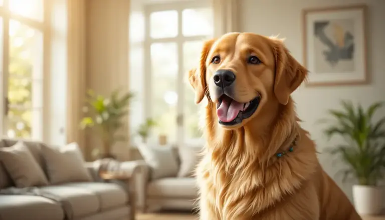 Healthy, happy dog with a shiny coat protected from the New World screwworm parasite.